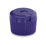 28-410, LLDPE Spout Closure, 3.0 orificeUnlined Valve/Plug Serrated,