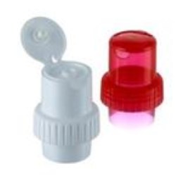 36mm, P/P Flip Top Closure, 5mm orificeUnlined Fill Line Embossed With Hole, Pour, 