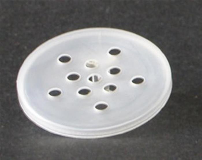 43mm Snap On, P/P Fitment Closure, 11 Hole - .135" orifice