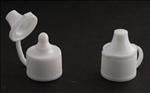 15-410, LDPE Flip Top Closure, .009 orifice Fine Ribbed Skirt,