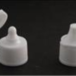 15-410, LDPE Flip Top Closure, .009 orifice Fine Ribbed Skirt, 