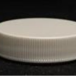 38-400, P/P Continuous Thread Closure, F217.035/Ps22 .020 Plain, Land Fine Ribbed Skirt, Smooth Top,