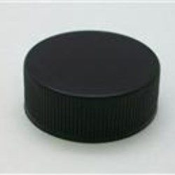 28-400, P/P Continuous Thread Closure, F217.035/PressureSeal.020 Plain, Land Ribbed Skirt, Smooth Top,