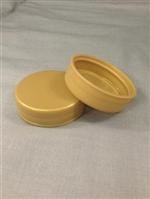 38-400, P/P Continuous Thread Closure, F217/Ps113 Printed, Land Ribbed Skirt, Smooth Top,