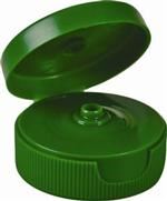 33-0.595 Inch, P/P Flip Top Closure, Unlined Liner Seal, Serrated,