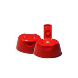 22-19 mm SNAP, P/P Flip Top Closure, Assembled, Silicone Valve,