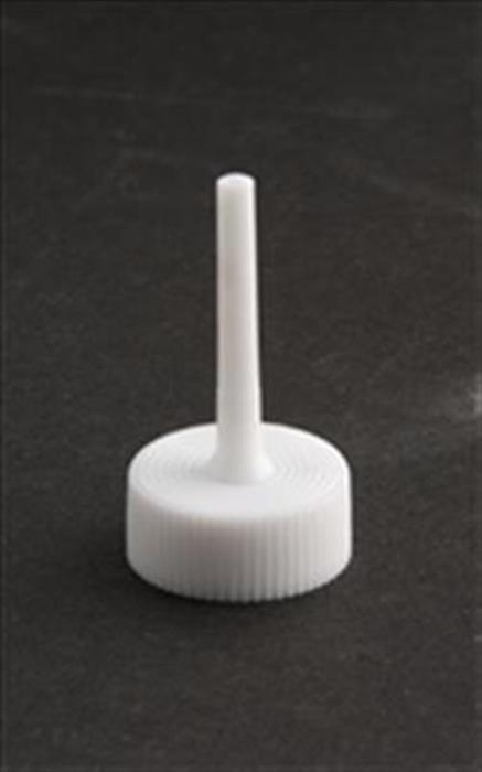 15mm, P/P Spout Closure, .028 orifice Ribbed Skirt,