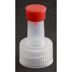 20-410, LDPE Spout Closure, .308 x .076 orifice Ribbed Skirt,