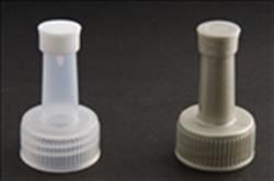24-410, LDPE Spout Closure, .308" x .076" orifice Ribbed Skirt,