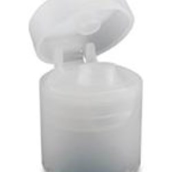 22-0.777 Inch, P/P Flip Top Closure, Unlined Mat/Stipple Top, 
