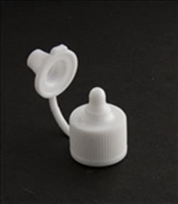 15-410, LDPE Flip Top Closure, .062" orifice Valve/Plug