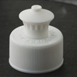 26-103 Special, LDPE Push/Pull Closure, Valve/Plug Ribbed Skirt, 
