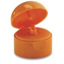 20-0.53 Inch, P/P Flip Top Closure, Unlined Crab Claw Dome, 