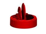 63-485, P/P Flip Top Closure, .300 / Pour orificeFs5-9