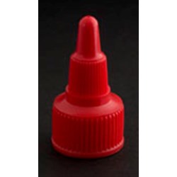 20-410, LDPE Spout Closure, 0.025 orificeUnlined Fine Ribbed Skirt, 