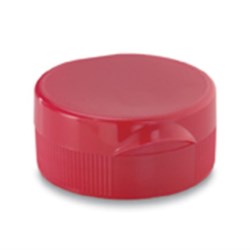 38-400, P/P Flip Top Closure, 9.5mm orificePs22 Printed-SFYP-Black, Liner Seal, Ribbed Skirt,