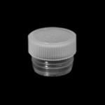 15mm Snap On, P/P Non Dispensing Closure, Ribbed Skirt, Mat/Stipple Top, 