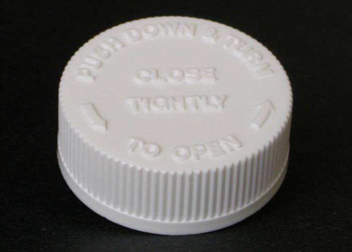 38mm, P/P Push and Turn Closure, Heat Seal