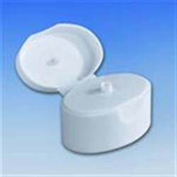 22mm Snap, P/P Flip Top Closure, .125 orifice Valve/Plug 
