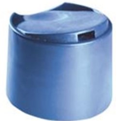 24-410, P/P Press Top Closure, .118x.335 orifice Crab Claw Smooth Skirt, Sm