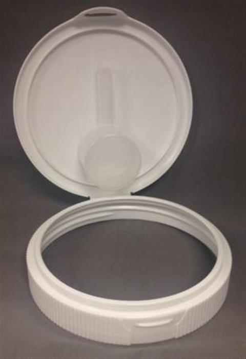120mm, P/P Flip Top Closure, Ribbed Skirt, Smooth Top,