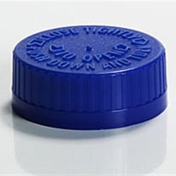 38-400, P/P Push and Turn Closure, Ob-Seal 1 Child Resistant, Ribbed Skirt, 