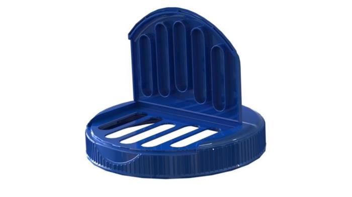 110-400, P/P Flip Top Closure, Slotted orificeHeat Seal/Foam Prt-Sealed For Freshness,
