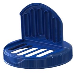 110-400, P/P Flip Top Closure, Slotted orificeHeat Seal/Foam Prt-Sealed For Freshness, 