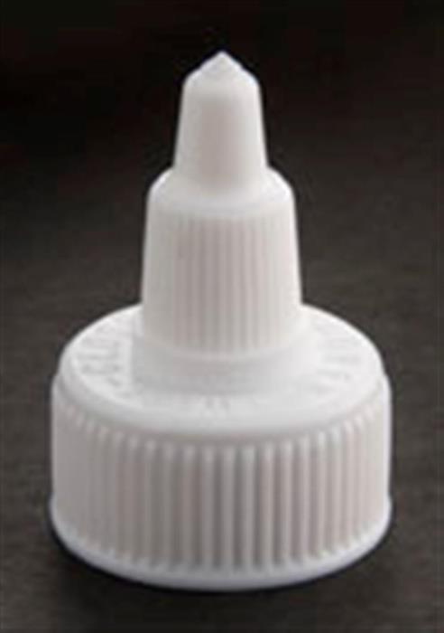 24-410, LDPE Spout Closure, .025 orifice Valve/Plug
