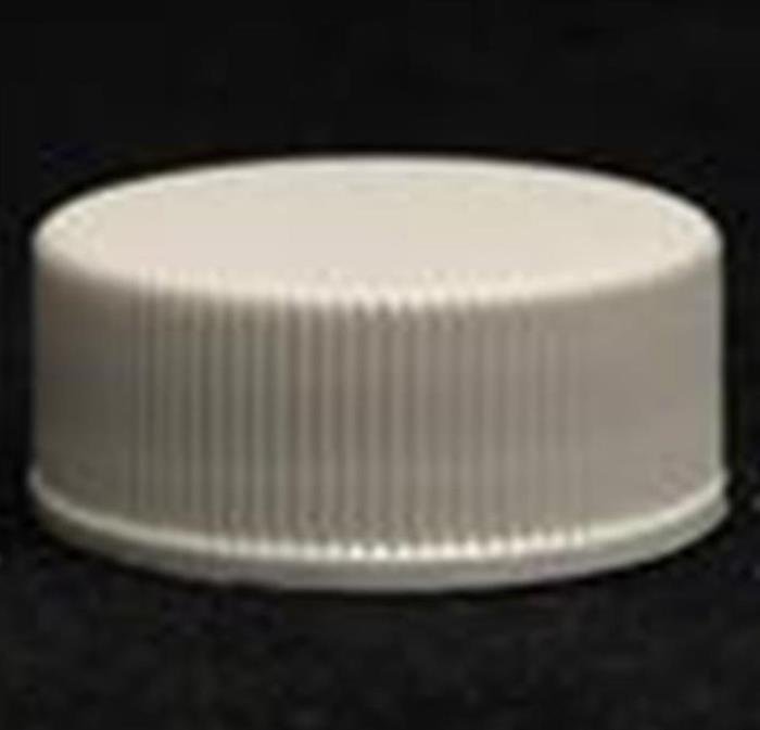 22-400, P/P Continuous Thread Closure, F217 Land Ribbed Skirt, Mat/Stipple Top,