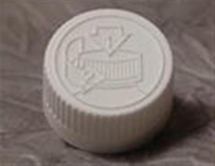 20-400, P/P Push and Turn Closure, F217 .035 Pictorial, Ribbed Skirt, 