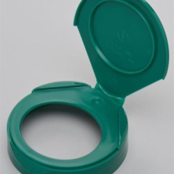 53-400, P/P Flip Top Closure, U5 LP-M Land Smooth Skirt, Smooth Top,