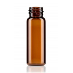 15 ml Glass Vial, Round, Flint, 18-400
