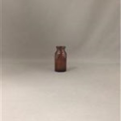 10 ml Glass Type 1 Vial, Round, Amber, 20mm finish Iso 