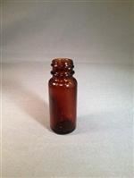 0.5 oz Glass Boston Round, Round, Amber, 20-400