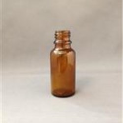 20 ml Glass Type 3 Vial, Round, Amber, 18mm finish