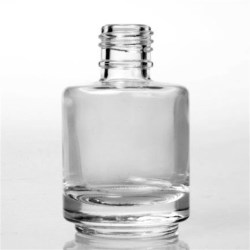 0.5 oz Glass Cylinder, Round, Black, 15-415 Footed 