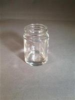 0.75 oz Glass Jar, Round, Flint, 33-400