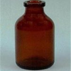 25 ml Glass Type 2 Vial, Round, Flint, 20mm finish 