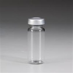 10 ml Glass Vial, Round, Amber, 20Special finish Sterile