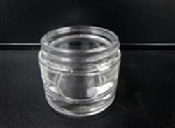 1.312 oz Glass Jar, Round, Flint, 51-400 GPI finish Heavy Weight