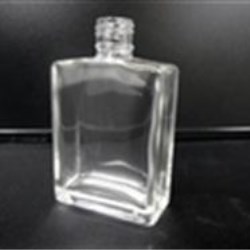 2 oz Glass Straight Sided, Oblong, Flint, 18-415 GPI finish