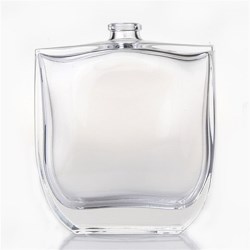 100 ml Glass Straight Sided, Oval, Flint, 15Crimp finish