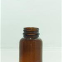 60 cc Glass Packer, Round, Amber, 33-400