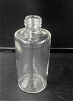 2 oz Glass Cylinder, Round, Flint, 20-415 GPI finish Footed