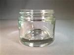 2 oz Glass Jar, Round, Flint, 58-400 Heavy Weight