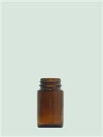 75 cc Glass Packer, Round, Cobalt Blue, 38-400