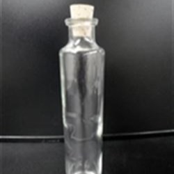 4 oz Glass Cylinder, Round, Flint, 