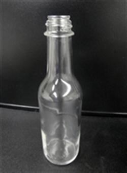 5 oz Glass Long Neck, Round, Flint, 24-490 GPI finish Tall
