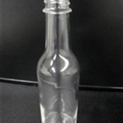 5 oz Glass Long Neck, Round, Flint, 24-490 GPI finish Tall 